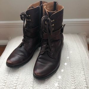 Earthies Combat Boots